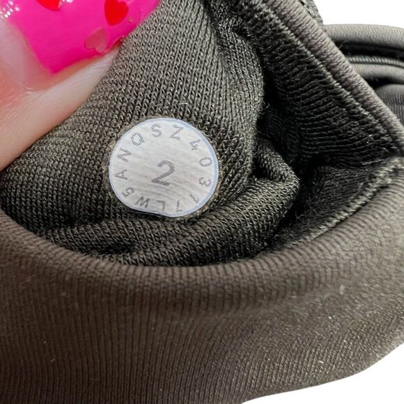 Lululemon Miles Ahead Tight 28" Inseam Mesh Inset Dark Olive Size 2 - Picture 8 of 11